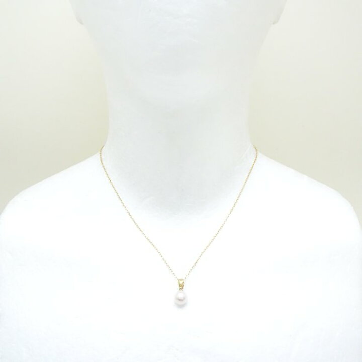 楽天市場】MIKIMOTO ミキモト パール ネックレス 真珠7.2mm K18YG 