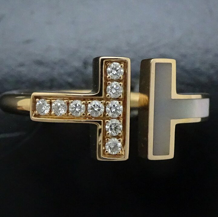 楽天市場】TIFFANY&Co. ティファニー Tワイヤー リング 指輪 