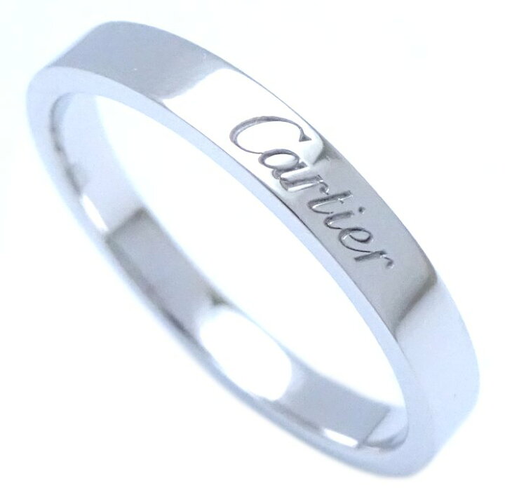 楽天市場】CARTIER カルティエ エングレーブド リング 指輪 C ドゥ 
