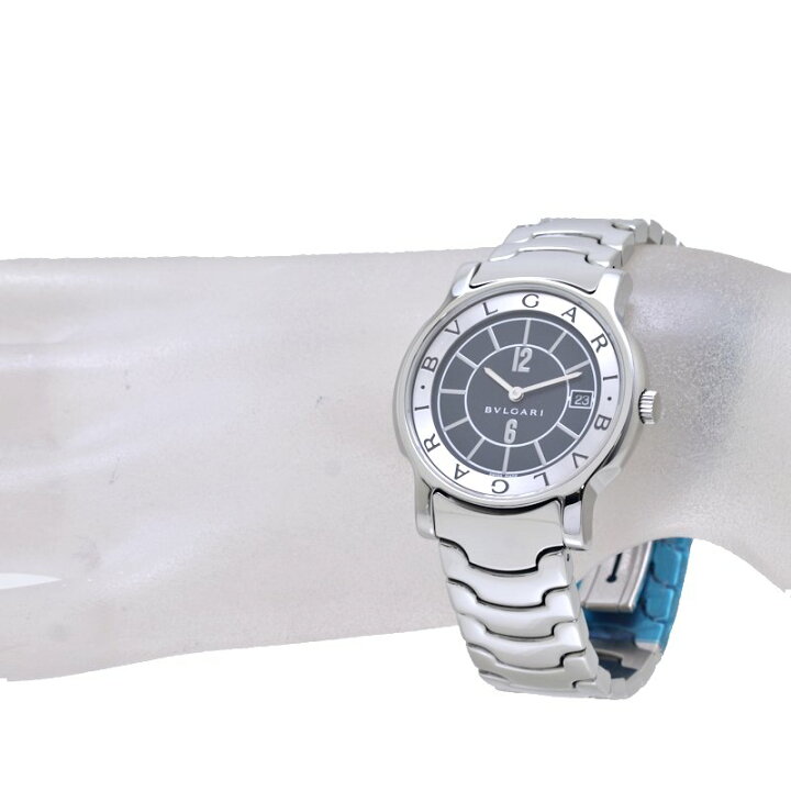 楽天市場】BVLGARI ブルガリ ソロテンポ ST35BSSD リューズ後期型 