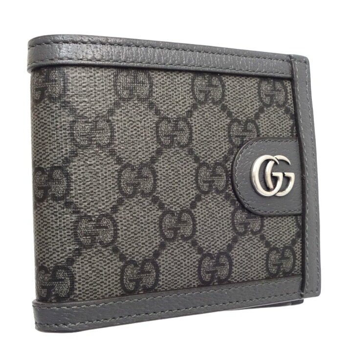 楽天市場】GUCCI グッチ 二つ折り財布 597609 GGスプリーム オフィ  