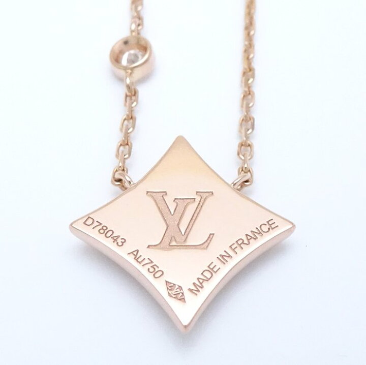 楽天市場】LOUIS VUITTON ルイヴィトン ペンダント スター ブロッサム 