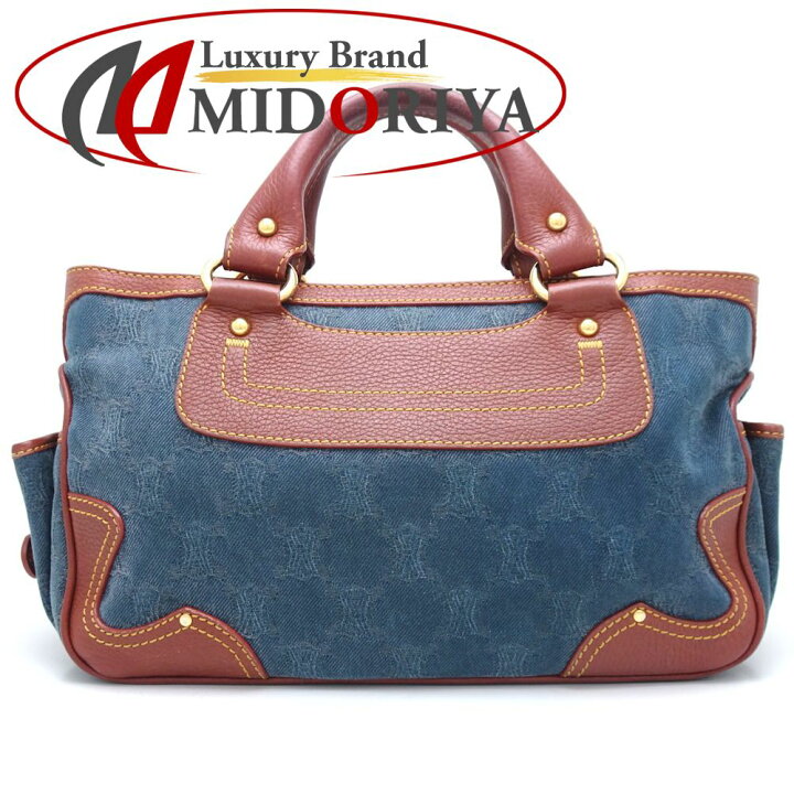 楽天市場】CELINE セリーヌ ブギーバッグ ハンドバッグ パリマカダム  