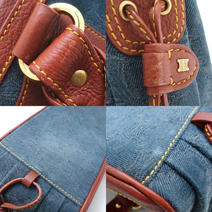 楽天市場】CELINE セリーヌ ブギーバッグ ハンドバッグ パリマカダム  