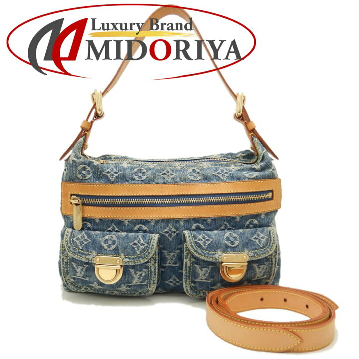 楽天市場】LOUIS VUITTON ルイヴィトン モノグラムデニム バギーPM  