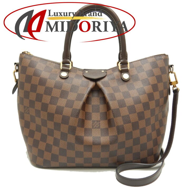 楽天市場】LOUIS VUITTON ルイヴィトン ダミエ シエナMM N41546 トート  