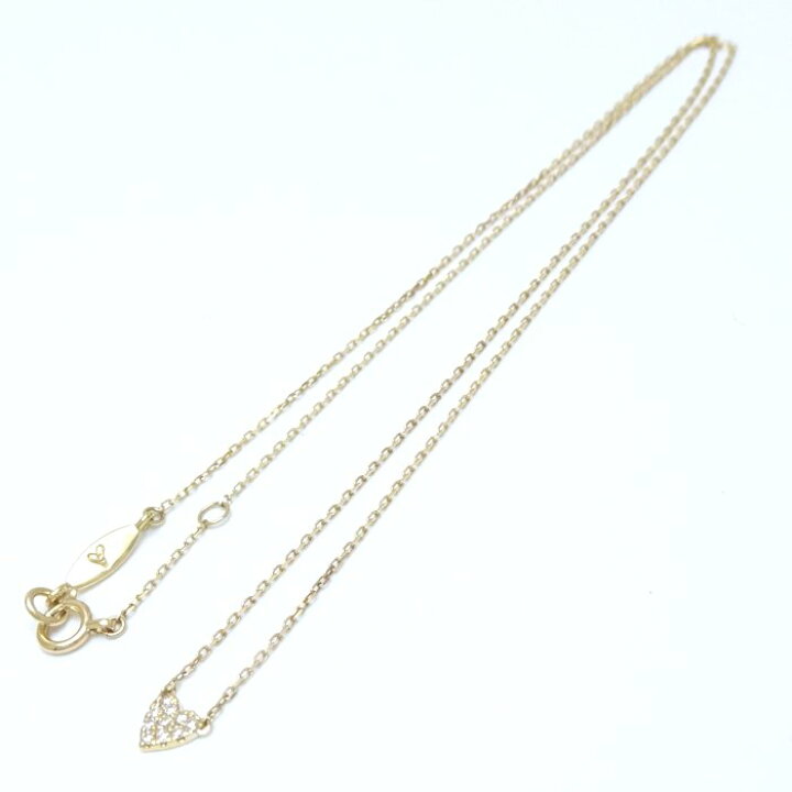 楽天市場】AHKAH アーカー ハート ネックレス ダイヤモンド0.05ct 