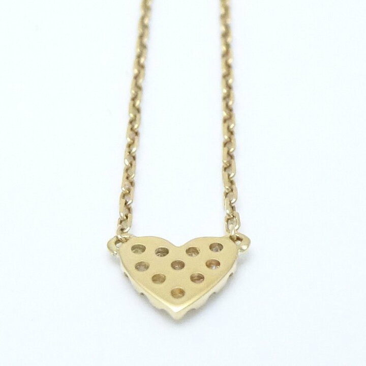 楽天市場】AHKAH アーカー ハート ネックレス ダイヤモンド0.05ct 