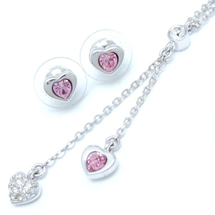 楽天市場】SWAROVSKI スワロフスキー ハートモチーフ ネックレス 