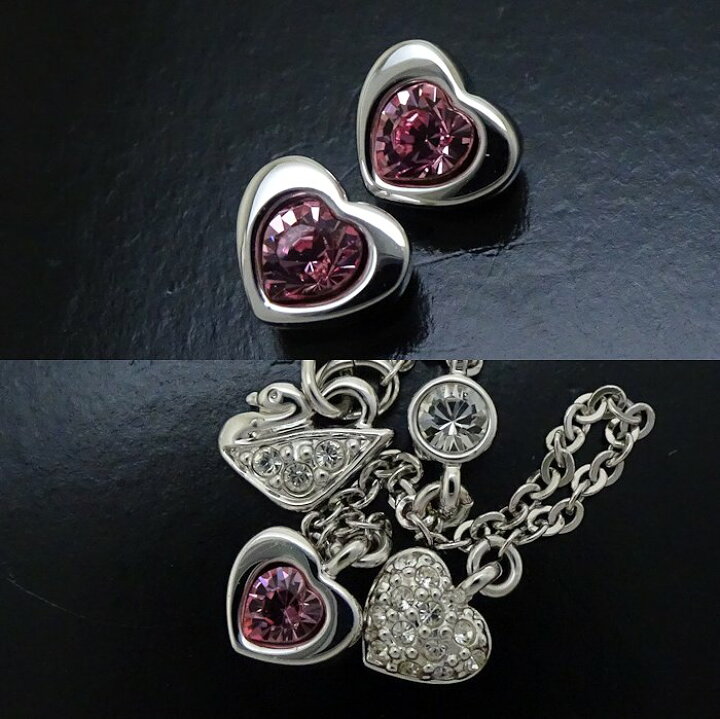 楽天市場】SWAROVSKI スワロフスキー ハートモチーフ ネックレス 
