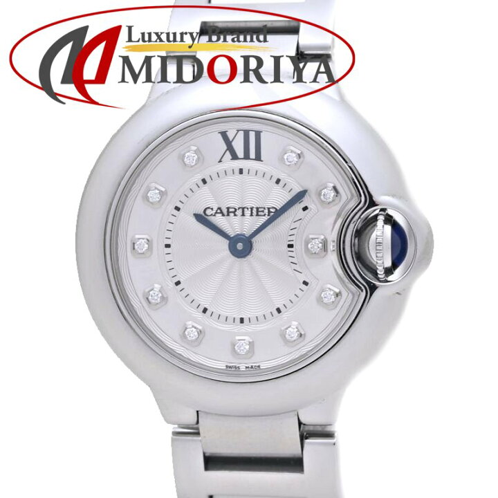 楽天市場】CARTIER カルティエ バロンブルー SM 11Pダイヤモンド  