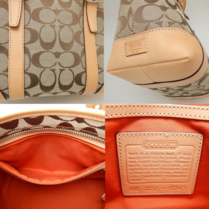 楽天市場】COACH コーチ マーケットスモールトート 6043 ハンドバッグ 
