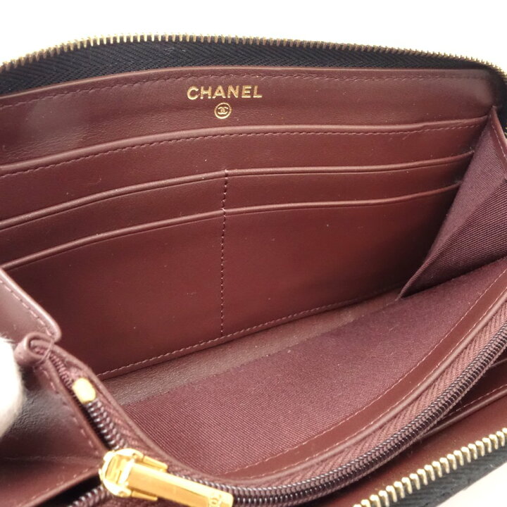 楽天市場】CHANEL シャネル 長財布 AP0242 クラシック ロングジップ 