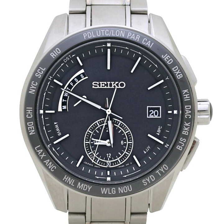 楽天市場】SEIKO セイコー ブライツ ワールドタイム SAGA167 8B54-0BC0 