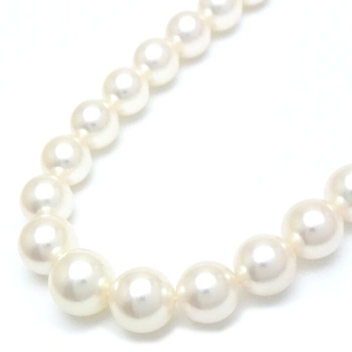 楽天市場】MIKIMOTO ミキモト パール ネックレス 真珠7～8.8ミリ 41.5 