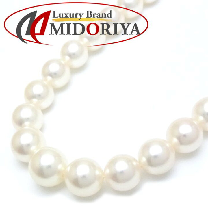 楽天市場】MIKIMOTO ミキモト パール ネックレス 真珠7～8.8ミリ 41.5 