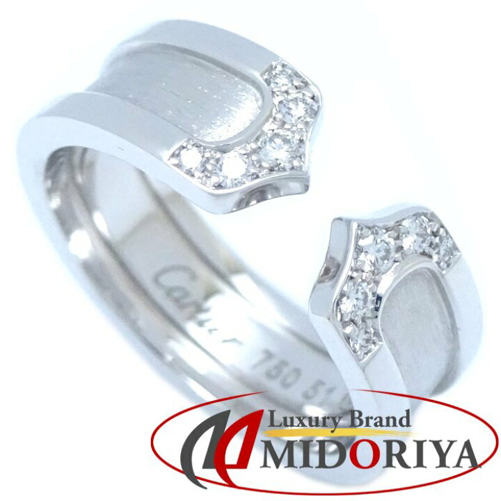 楽天市場】CARTIER カルティエ C2 リング 指輪 ダイヤモンド #51 11号  