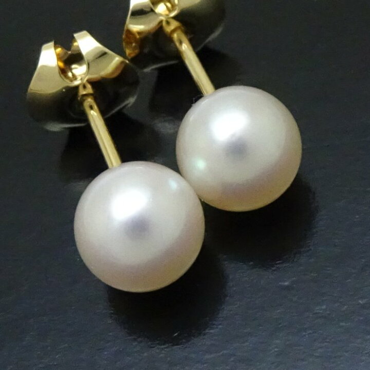 ◇MIKIMOTO ミキモト ピアス キャッチ無し パール K18 USED品 