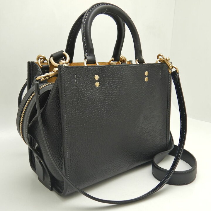 楽天市場】COACH コーチ ローグ25 C3877 ハンドバッグ ペブルレザー 
