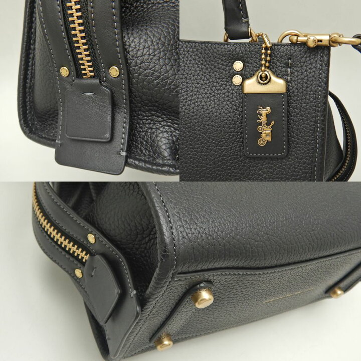 楽天市場】COACH コーチ ローグ25 C3877 ハンドバッグ ペブルレザー 