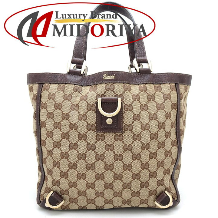 楽天市場】GUCCI グッチ アビー 130739 トートバッグ GGキャンバスx  