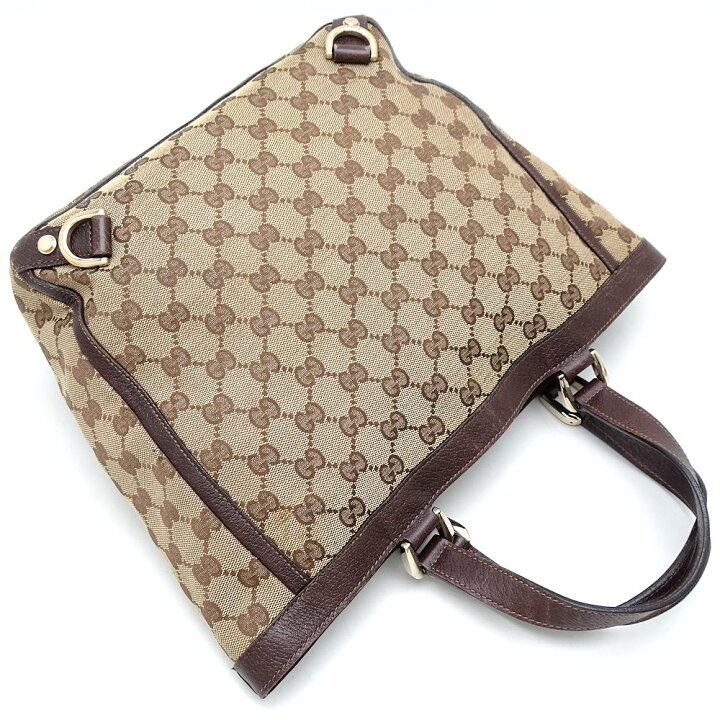 楽天市場】GUCCI グッチ アビー 130739 トートバッグ GGキャンバスx 