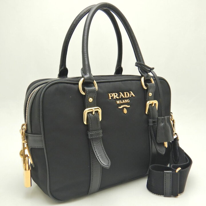 楽天市場】PRADA プラダ 1BB088 ハンドバッグ 2WAY テスート 