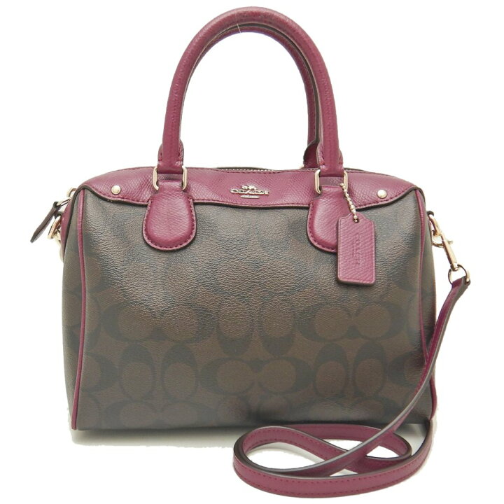 楽天市場】COACH コーチ ミニベネットサッチェル F36702 ミニボストン 