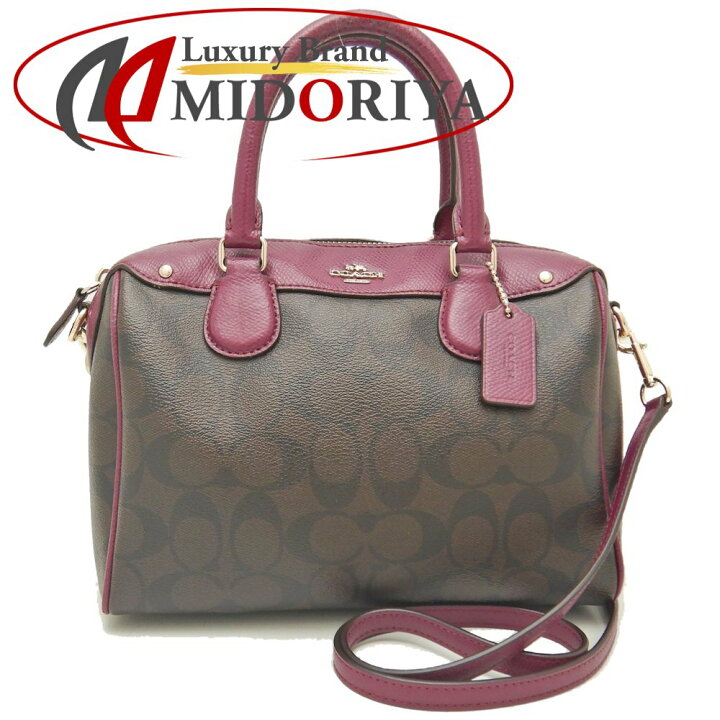 楽天市場】COACH コーチ ミニベネットサッチェル F36702 ミニボストン 
