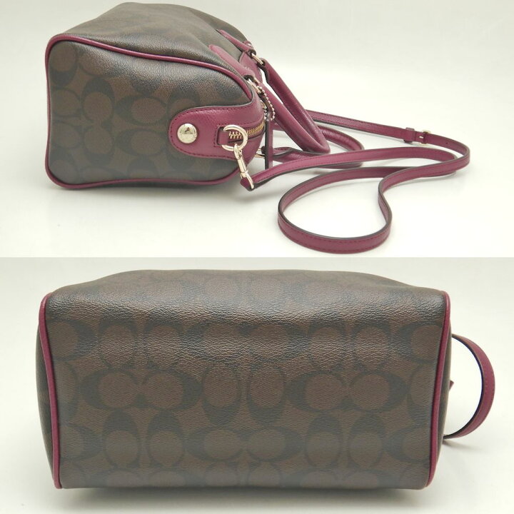 楽天市場】COACH コーチ ミニベネットサッチェル F36702 ミニボストン 