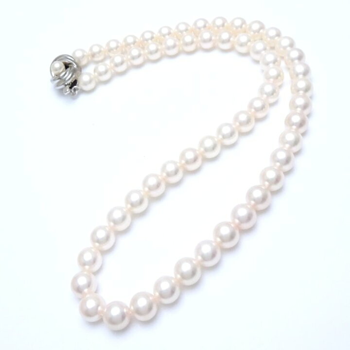 楽天市場】TASAKI 田崎真珠 パール ネックレス 真珠7～7.5ミリ 43cm 