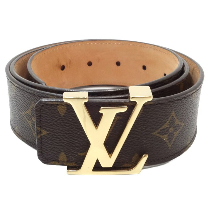 楽天市場】LOUIS VUITTON ルイヴィトン モノグラム ベルト M9608 サン 