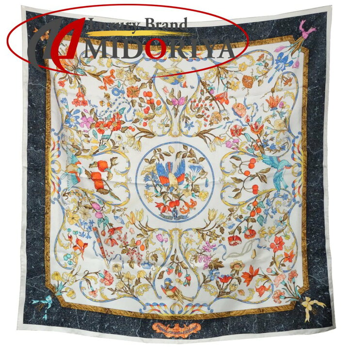 正規品☆エルメスカレ90スカーフ(東洋の石と西洋の石細工) 