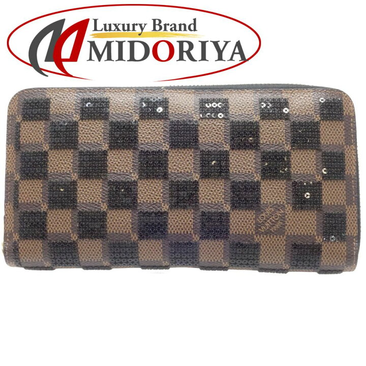 楽天市場】LOUIS VUITTON ルイヴィトン ダミエ パイエット 長財布  