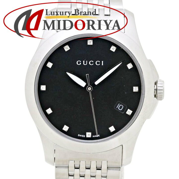 楽天市場】GUCCI グッチ Gタイムレス YA126505 126.5【電池交換済/正規 
