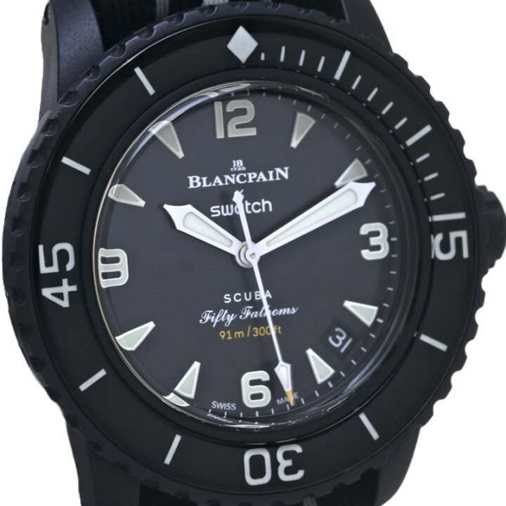 楽天市場】SwatchxBLANCPAIN スウォッチxブランパン フィフティ 