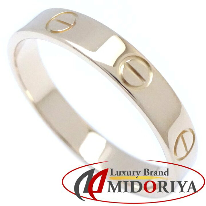 楽天市場】CARTIER カルティエ ミニラブ リング 指輪 #58 17.5号 LOVE  