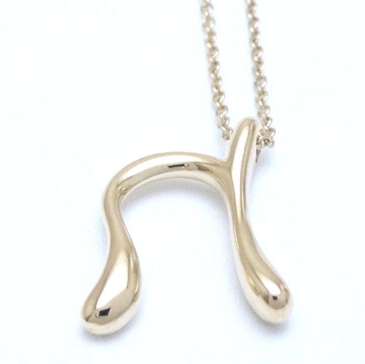 楽天市場】TIFFANY&Co. ティファニー レター N ペンダント ネックレス  