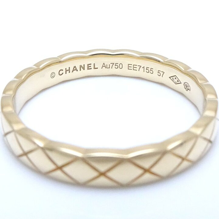 楽天市場】CHANEL シャネル ココクラッシュ ミニ リング 指輪 #57 16号 