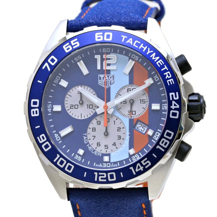楽天市場】TAG HEUER タグホイヤー フォーミュラ1 ガルフ クロノ 