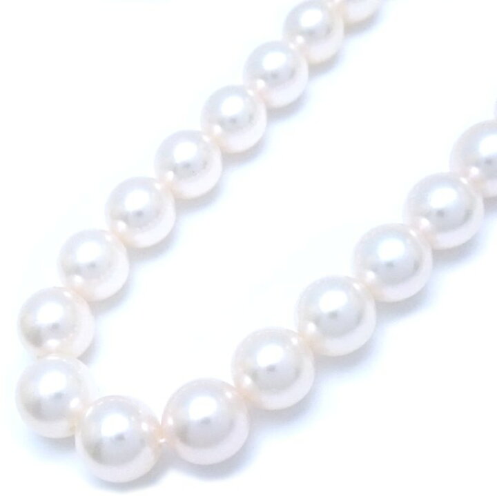 楽天市場】MIKIMOTO ミキモト パール ネックレス あこや真珠5～7.4ミリ 