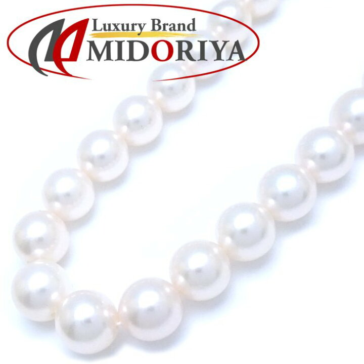 楽天市場】MIKIMOTO ミキモト パール ネックレス あこや真珠5～7.4ミリ 