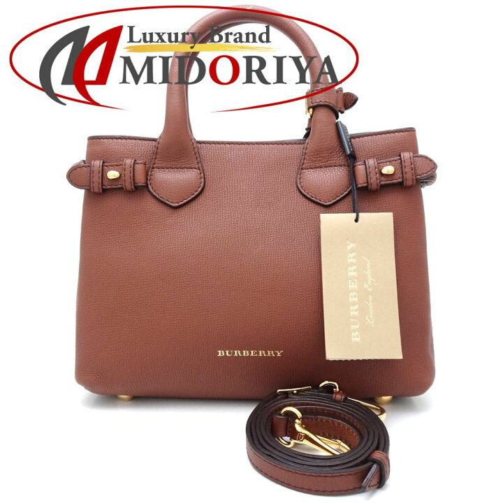 楽天市場】BURBERRY バーバリー 3980803 2Wayバッグ レザー ブラウン  