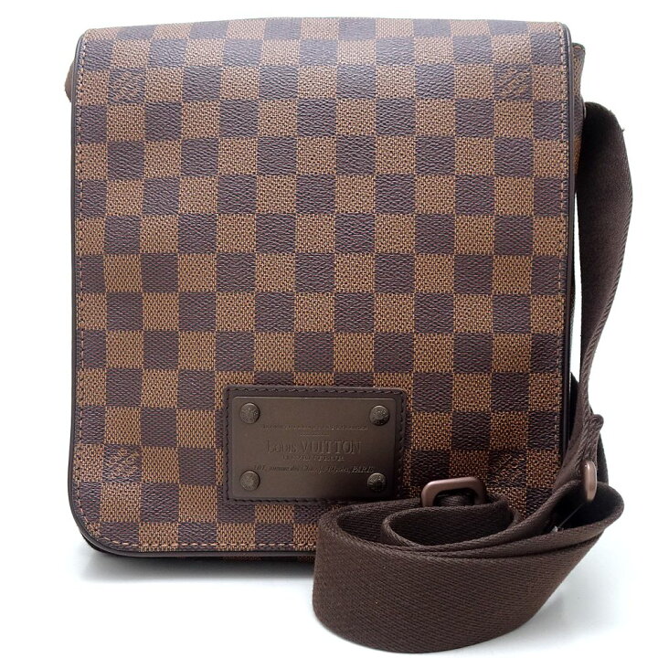 楽天市場】LOUIS VUITTON ルイヴィトン ダミエ ブルックリンPM N51210 