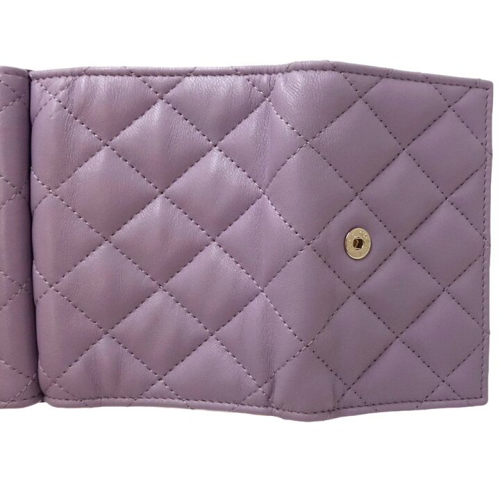 楽天市場】CHANEL シャネル 二つ折り財布 スモールフラップウォレット  