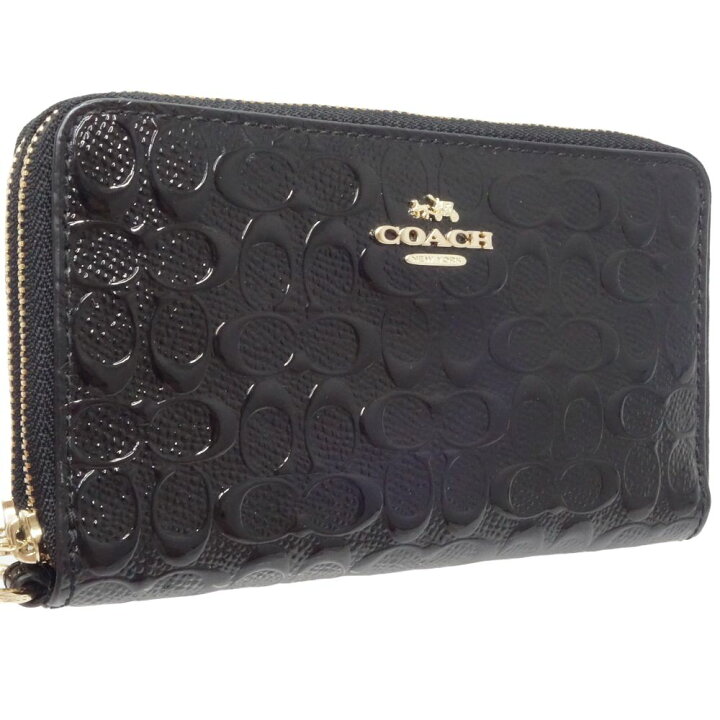 楽天市場】COACH コーチ 長財布 F54808 ラウンドファスナー 