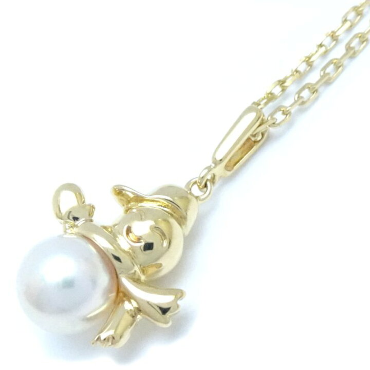 楽天市場】MIKIMOTO ミキモト スノーマン ネックレス 雪だるまモチーフ 
