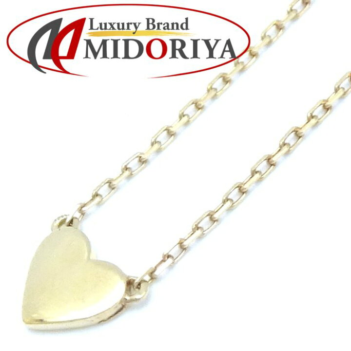 楽天市場】AHKAH アーカー ハート ネックレス VC0102010100 K18YG  