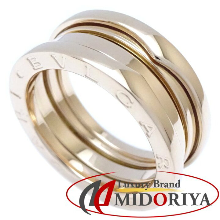 楽天市場】BVLGARI ブルガリ ビーゼロワン リング 指輪 3バンド S #52  