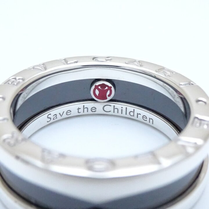 楽天市場】BVLGARI ブルガリ セーブザチルドレン ビーゼロワン リング  